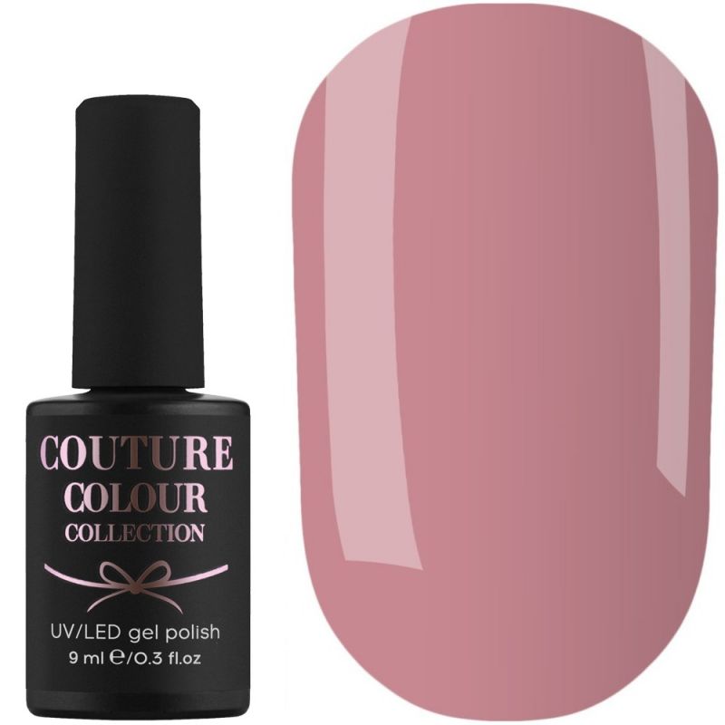 Гель-лак Couture Colour №098 (холодний темно-рожевий, емаль) 9 мл