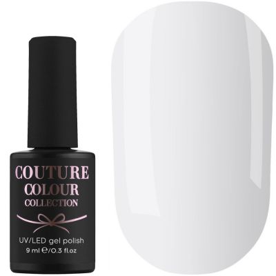 Гель-лак Couture Colour №120 (белый, эмаль) 9 мл