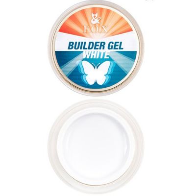 Моделюючий гель-желе F.O.X Gele Builder White Gel (білий) 15 мл