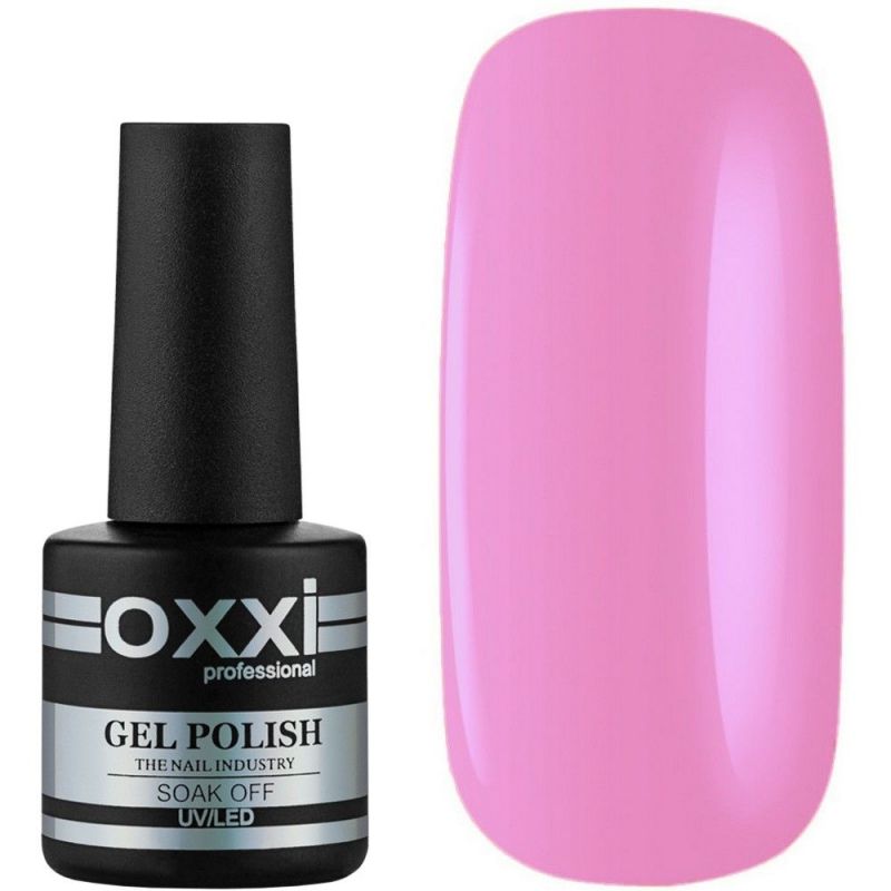 Гель-лак Oxxi №028 (світлий бузково-рожевий, емаль) 10 мл