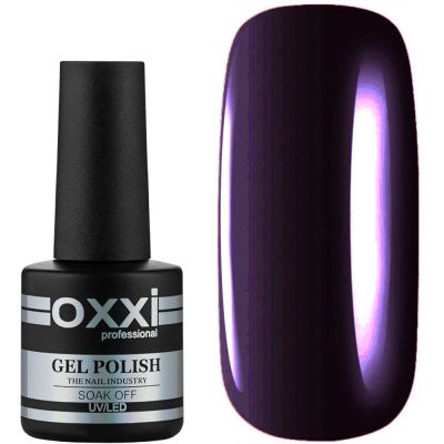 Гель-лак Oxxi №042 (темний фіолетовий з рожевим мікроблеском) 10 мл