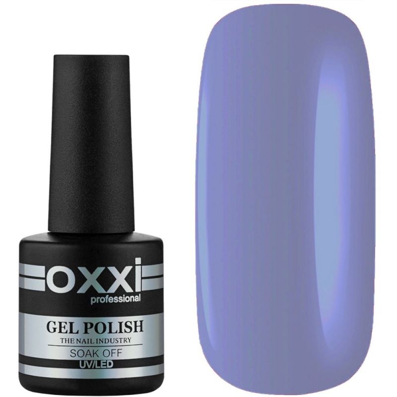 Гель-лак Oxxi №048 (блакитно-фіолетовий, емаль) 10 мл