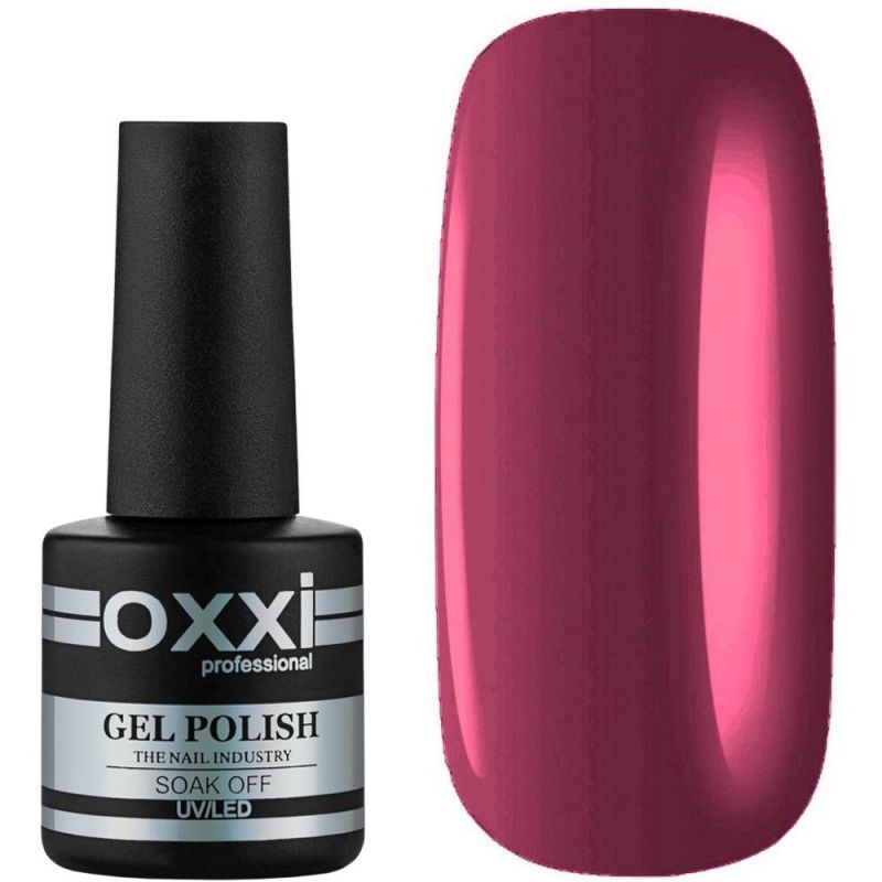 Гель-лак Oxxi №065 (рожева марсала, емаль) 10 мл