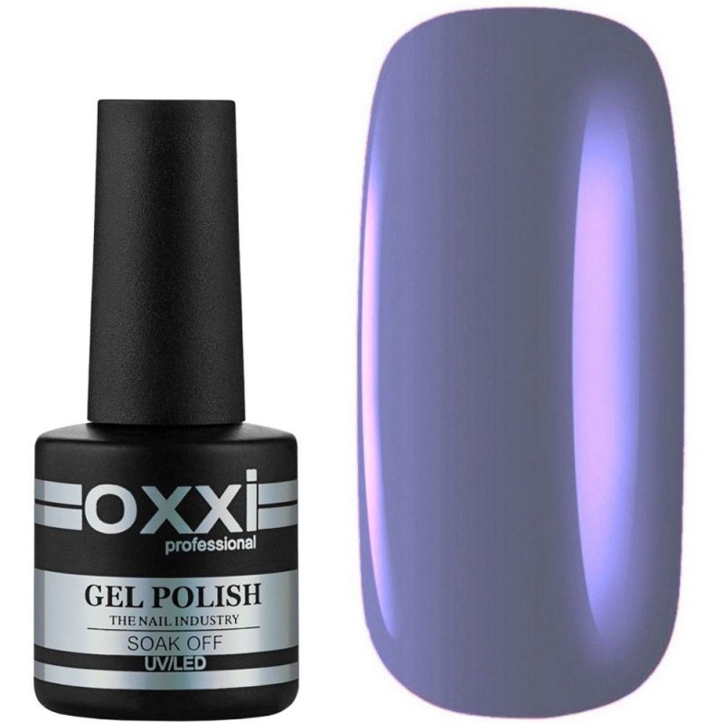 Гель-лак Oxxi №116 (блідий сіро-фіолетовий, емаль) 10 мл