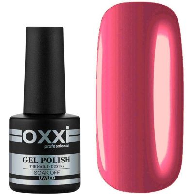Гель-лак Oxxi №140 (темный розовый с еле заметным микроблеском) 10 мл