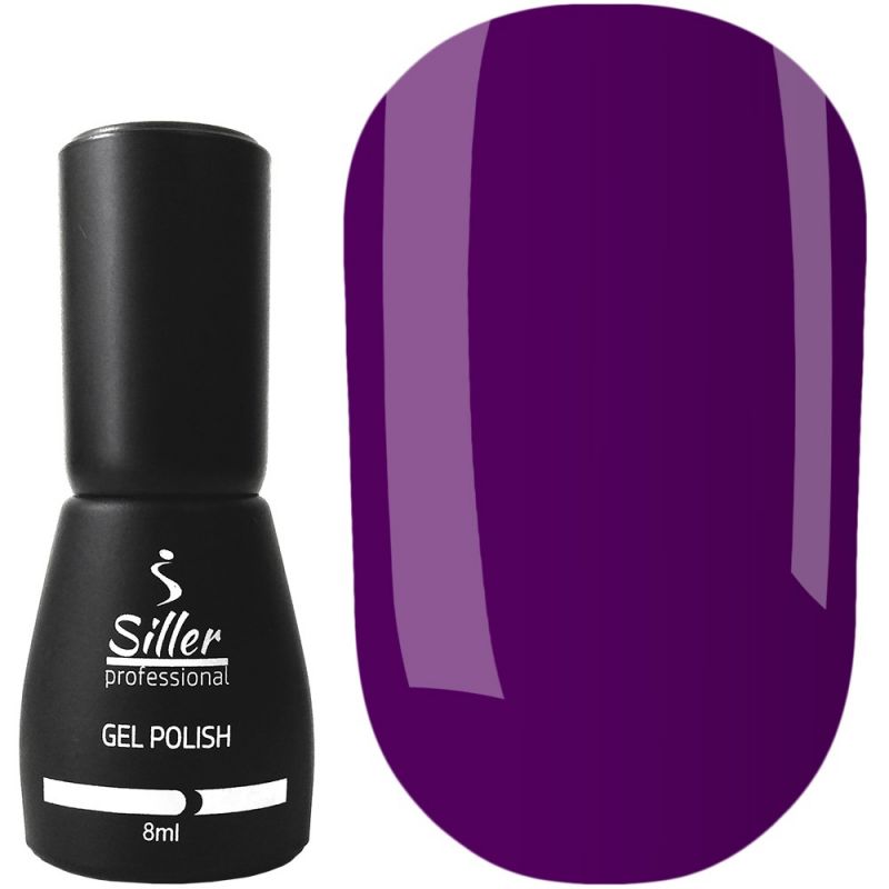 Гель-лак Siller №047 (фиолетовый, эмаль) 8 мл