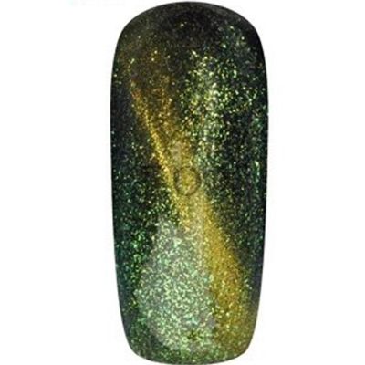 Гель-лак F.O.X Gel Polish Сhameleon №811 (зеленый хамелеон, с золотым микроблеском) 12 мл