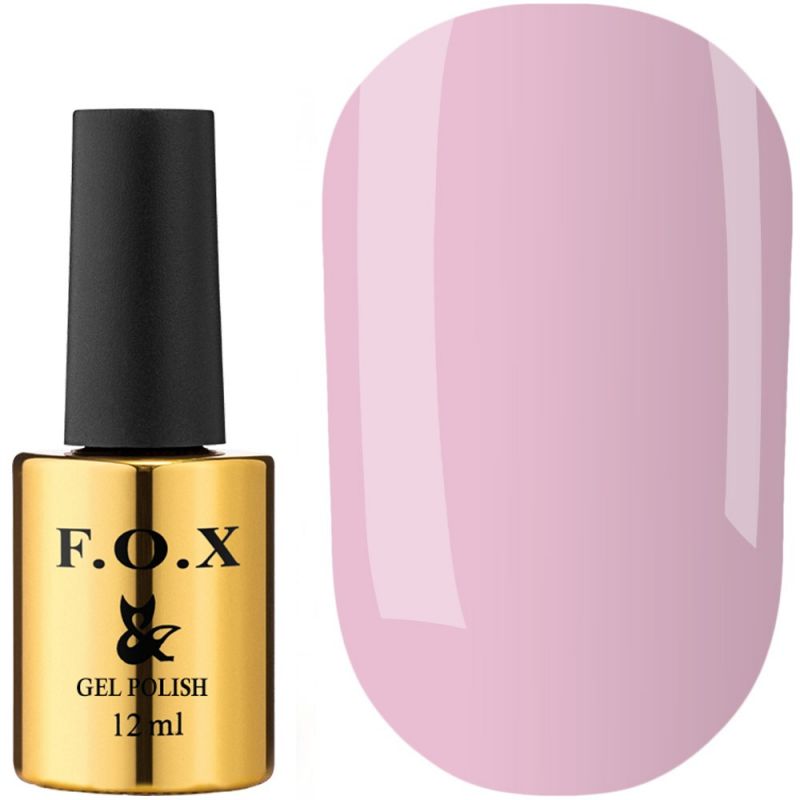 Гель-лак F.O.X Pigment Gel Polish №113 (лилово-розовый, эмаль) 12 мл