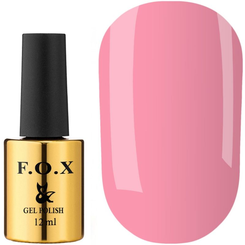 Гель-лак F.O.X №116 (блестящий пурпурно-розовый, эмаль) 12 мл