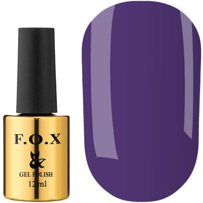 Гель-лак F.O.X Pigment Gel Polish №130 (баклажановый, эмаль) 12 мл