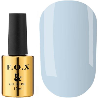 Гель-лак F.O.X Pigment Gel Polish №145 (бледно-голубой, эмаль) 12 мл