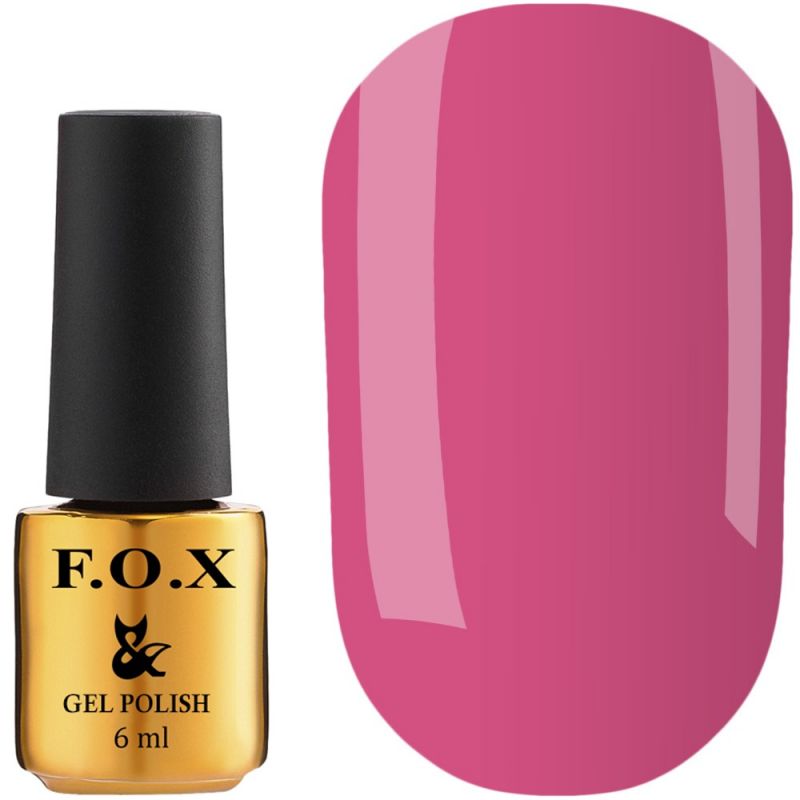 Гель-лак F.O.X №053 (світлий ніжно рожевий з мікроблеском) 6 мл
