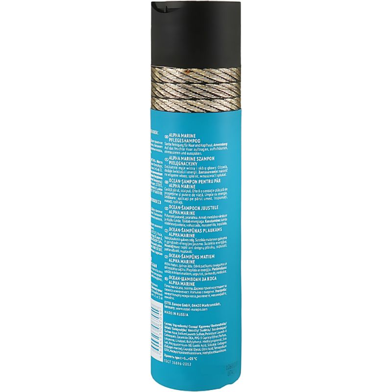 Шампунь для волос тонизирующий Estel Professional Alpha Marine Ocean Shampoo 250 мл