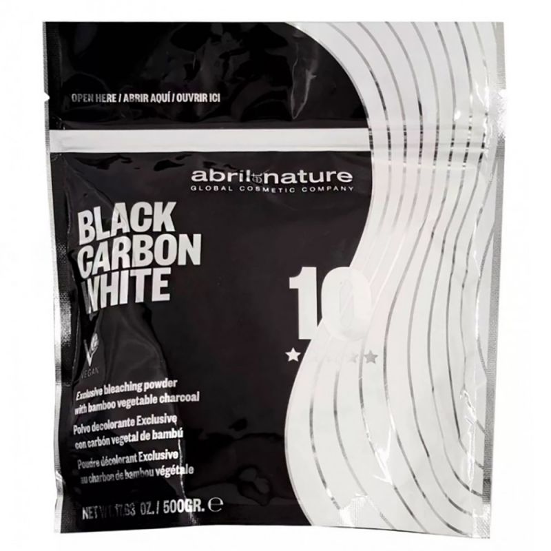Пудра освітлювальна для волосся Abril et Nature Black Carbon White 500 г