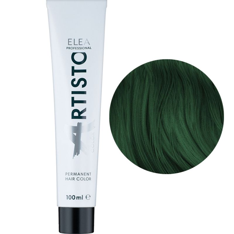 Крем-фарба для волосся Elea Professional Artisto Color 88 (зелений) 100 мл