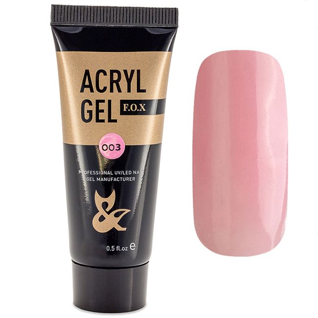 Акрил-гель F.O.X Acryl Gel №003 (рожевий) 30 мл