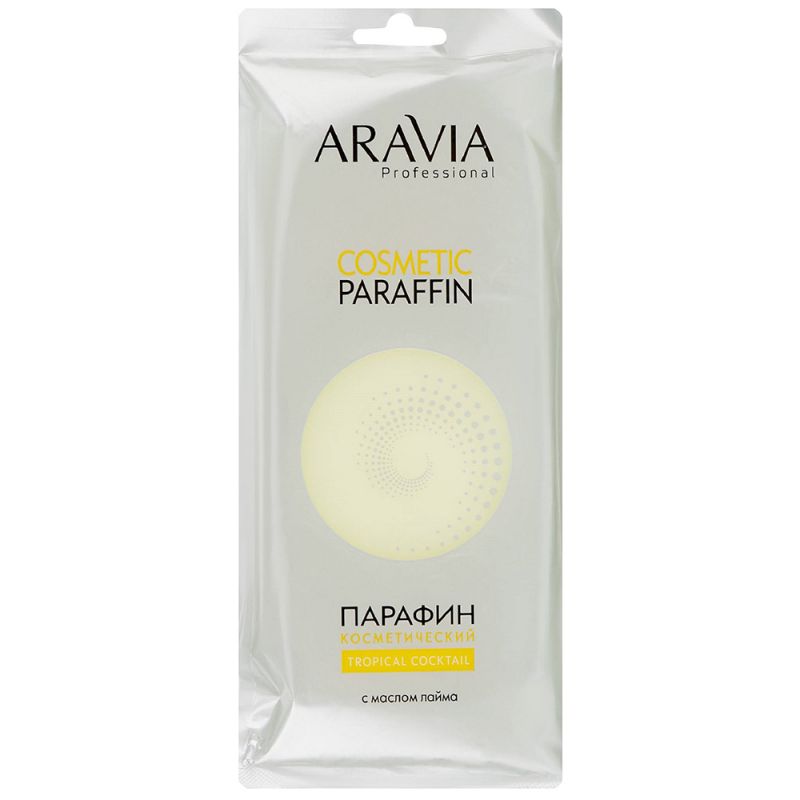 Парафін косметичний Aravia Professional Cosmetic Paraffin Тропічний Коктейль (з маслом лайма) 500 г