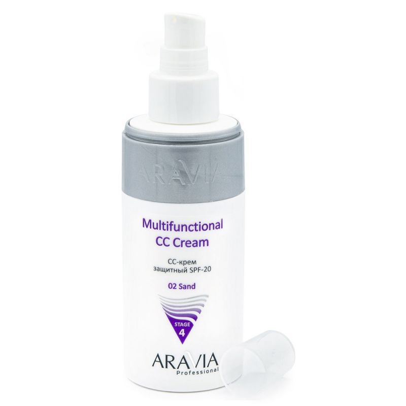 CC-крем защитный Aravia Professional Multifunctional CC Cream SPF-20 150 мл