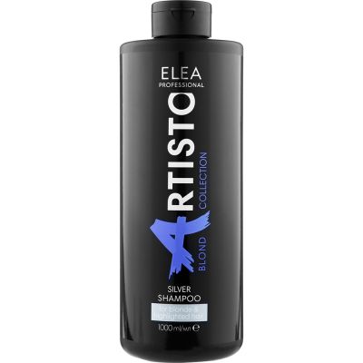 Шампунь для нейтрализации желтизны Elea Professional Artisto Silver Shampoo 1000 мл