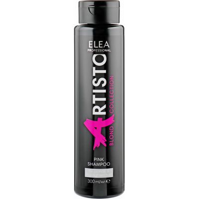 Шампунь для волосся тонуючий Elea Professional Artisto Pink Shampoo (рожевий) 300 мл