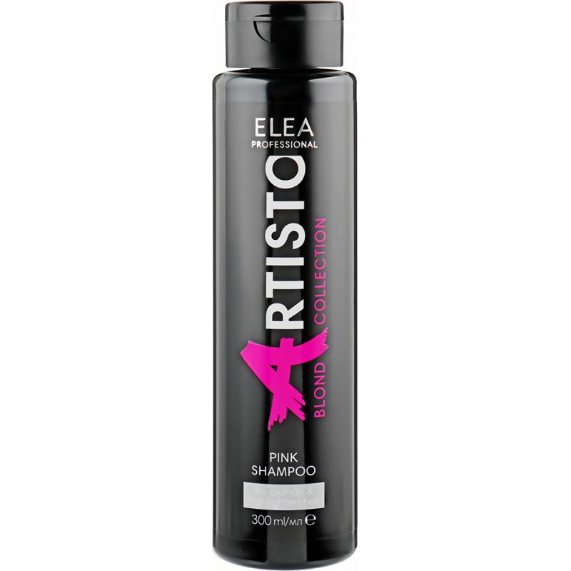 Шампунь для волос тонирующий Elea Professional Artisto Pink Shampoo (розовый) 300 мл