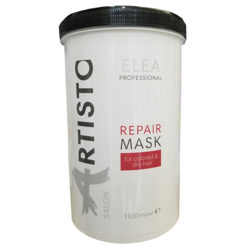 Маска для восстановления окрашенных волос Elea Artisto Salon Repair Mask 1100 мл
