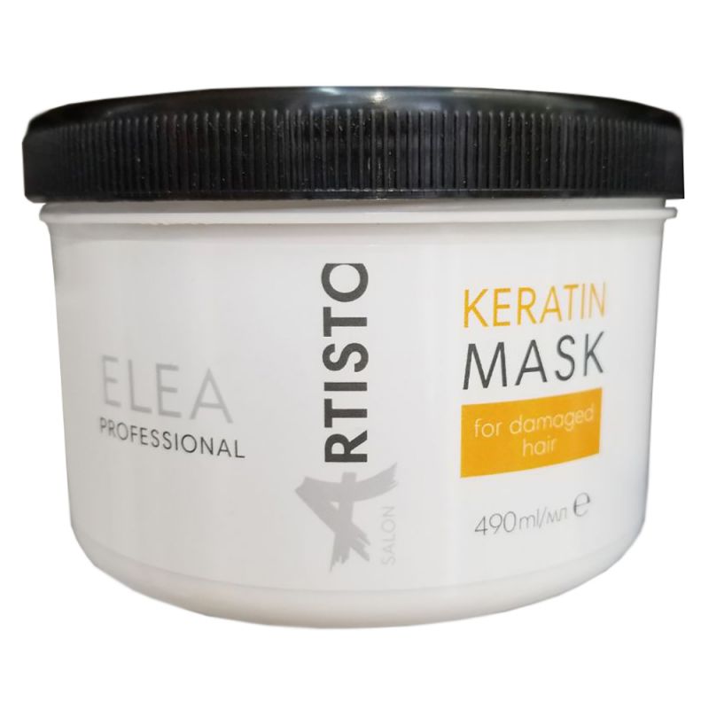 Маска для реструктуризации волос Elea Artisto Salon Keratin Mask 490 мл