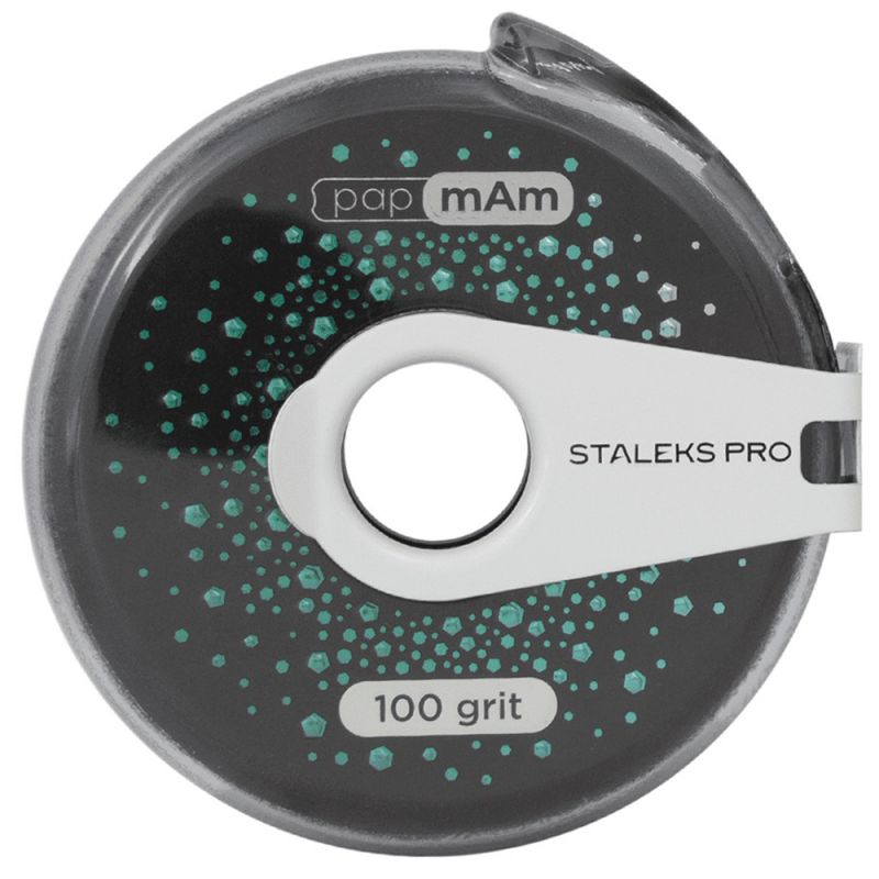 Змінний файл-стрічка в котушці Staleks Pro Bobbi Nail Exclusive (100 грит) 8 м