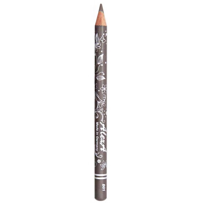 Карандаш для бровей AlexA Eyebrow Pencil B01 (пудровый, серо-коричневый)
