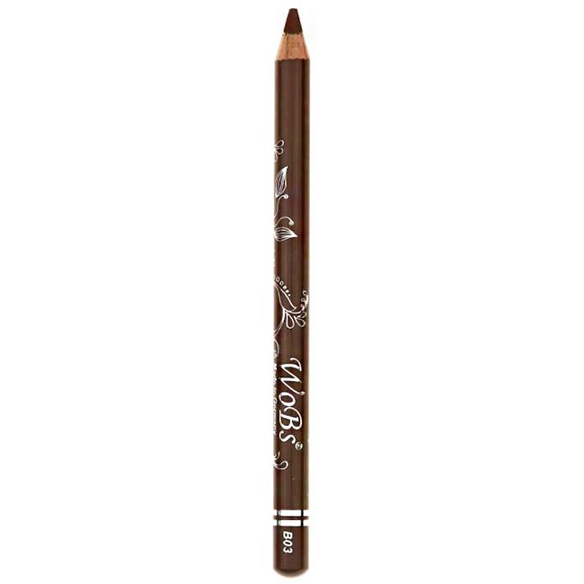 Карандаш для бровей AlexA Eyebrow Pencil B03 (пудровый, коричневый)
