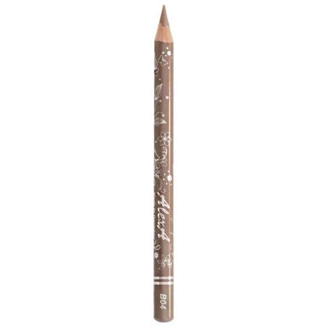Карандаш для бровей AlexA Eyebrow Pencil B04 (пудровый, светло-коричневый)