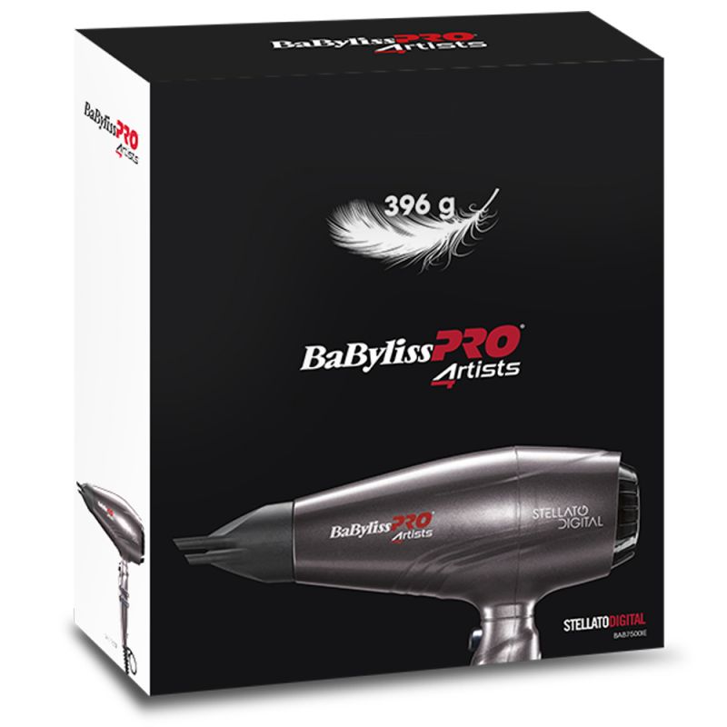 Фен для волосся BaByliss PRO BAB7500IE Stellato Digital