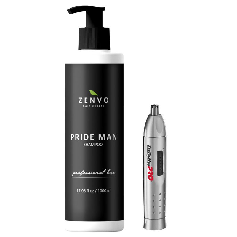 Набор для мужчин BaByliss PRO FX7020E + Zenvo Pride Man Shampoo 1000 мл