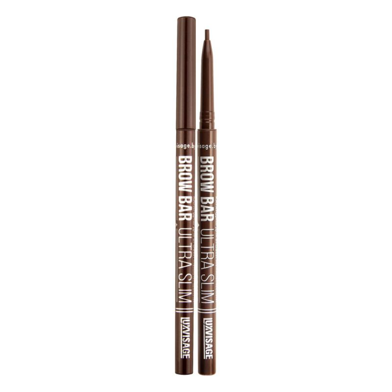 Механический карандаш для бровей Luxvisage Brow Bar Ultra Slim №302 (светло-коричневый)
