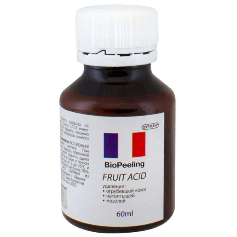 Биогель для педикюра Фурман BioPeeling Fruit Acid 60 мл