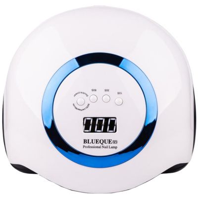Лампа для манікюру BlueQue BQ-V1 LED-UV Blue 168 Вт