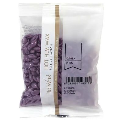 Воск в гранулах ItalWax Plum Wax 100 г