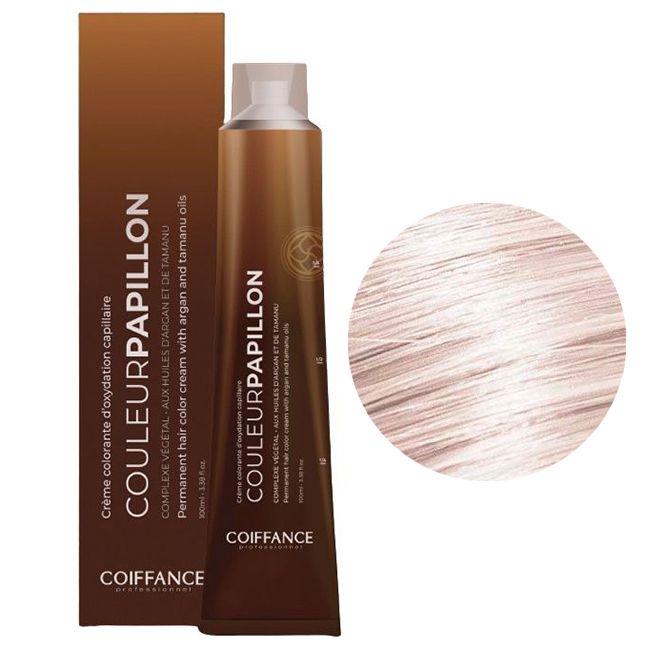 Крем-краска для волос Coiffance Color Papillon Care 1021 (ультрасветлый блонд фиолетово-пепельный) 100 мл