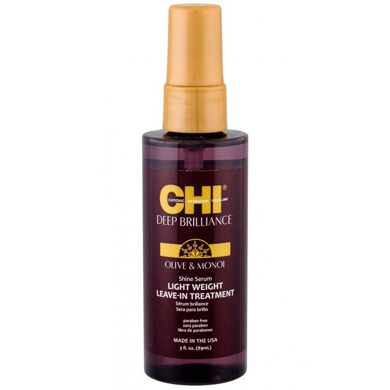 Сыворотка-шелк для придания блеска волосам CHI Deep Brilliance Shine Serum 89 мл