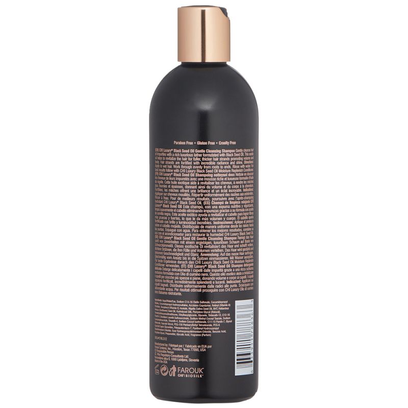 Шампунь для делікатного очищення волосся CHI Kardashian Gentle Cleansing Shampoo (з маслом чорного кмину) 355 мл