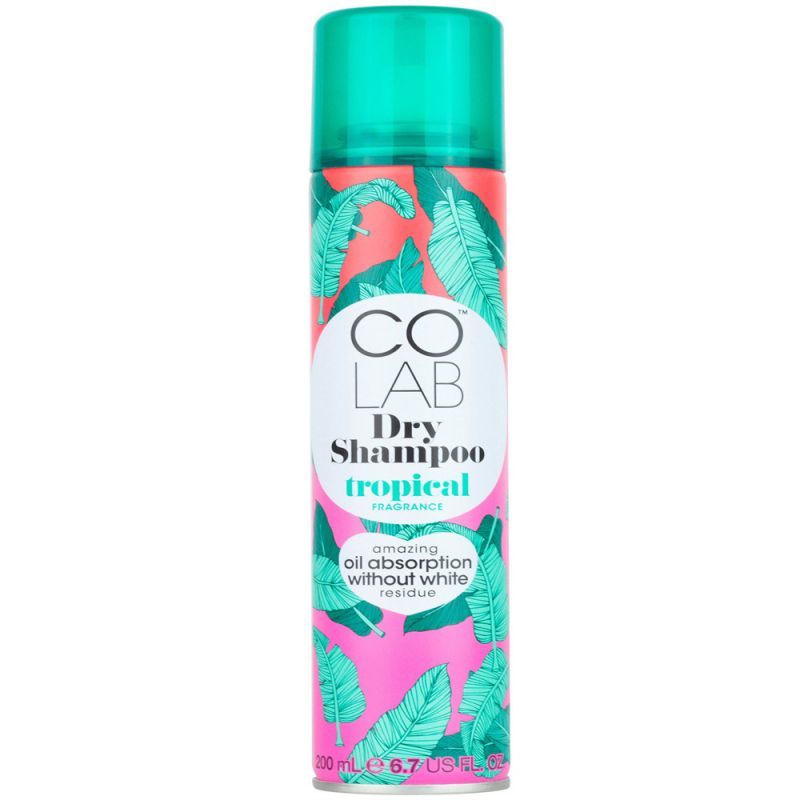 Сухой шампунь для волос с ароматом папайи и ананаса CoLab Dry Shampoo Tropical 200 мл