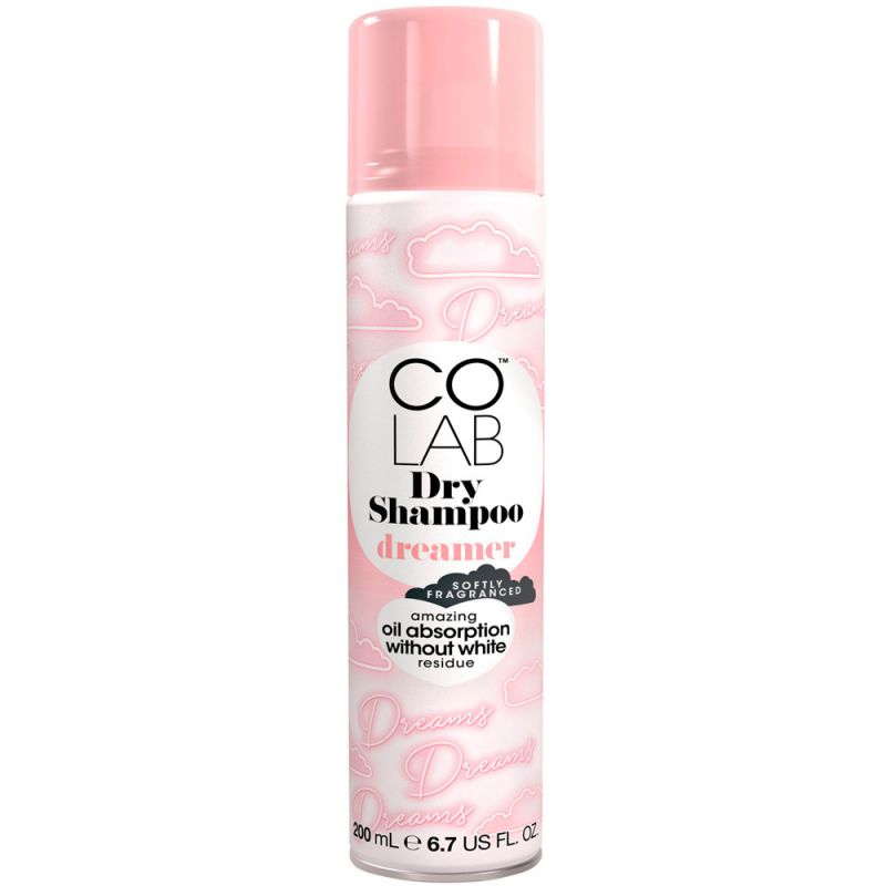 Сухий шампунь для волосся з ароматом бавовни і мускусу CoLab Dreamer Dry Shampoo 200 мл