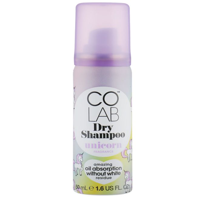 Сухий шампунь для волосся з квітковим ароматом CoLab Unicorn Dry Shampoo 50 мл