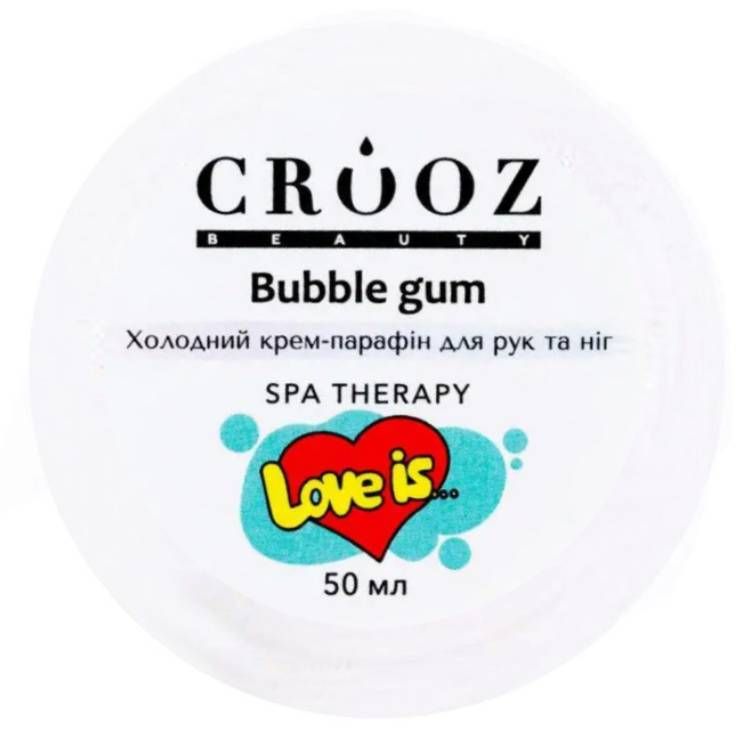Крем-парафін косметичний холодний Crooz Bubble Gum 50 мл
