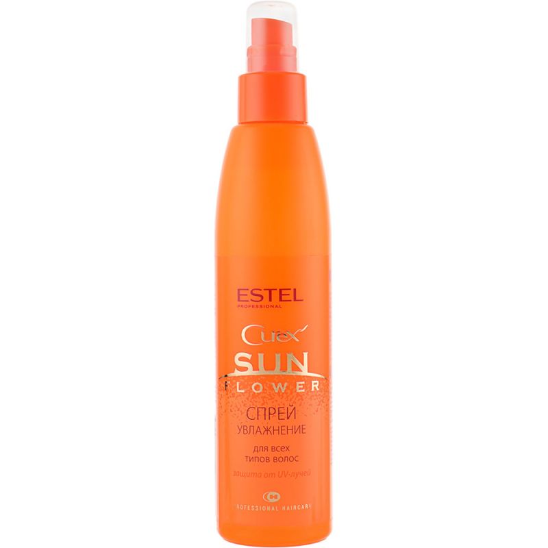 Спрей от УФ-лучей для всех типов волос Estel Curex Sunflower Увлажнение и защита 200 мл