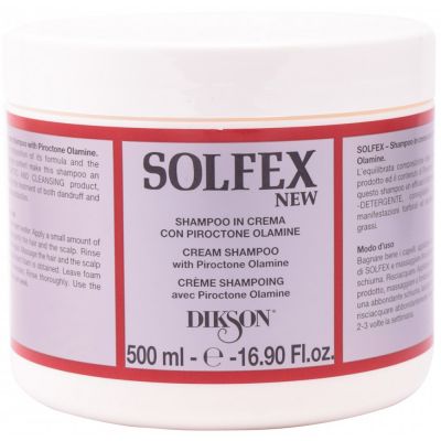 Шампунь-бальзам от перхоти Dikson Solfex Shampoo and Cream 500 мл