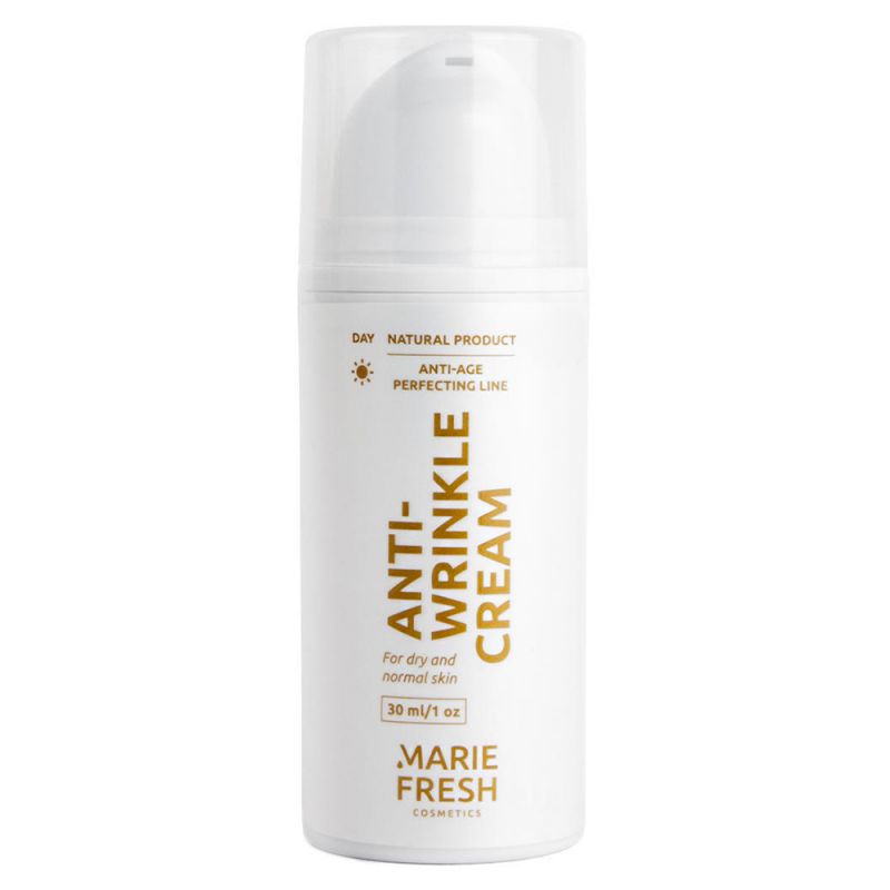Дневной крем для сухой и нормальной кожи против морщин Marie Fresh Cosmetics Anti-Wrinkle Cream 30 мл