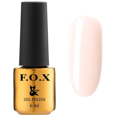 Гель-лак F.O.X Gel Polish Lady Smart №586 (светлый пастельно-бежевый, эмаль) 6 мл