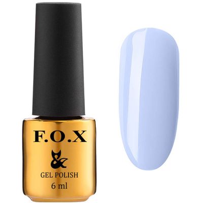 Гель-лак F.O.X Gel Polish Lady Charming №590 (светлый пастельно-лиловый, эмаль) 6 мл