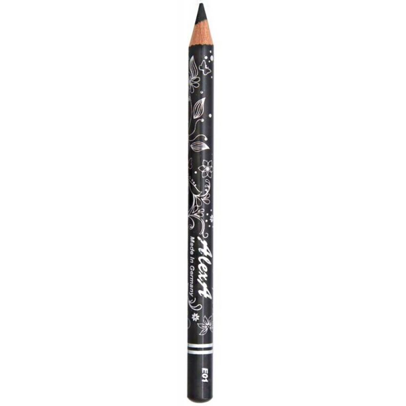Олівець для очей AlexA Eye Pencil E01 (чорний, матовий)